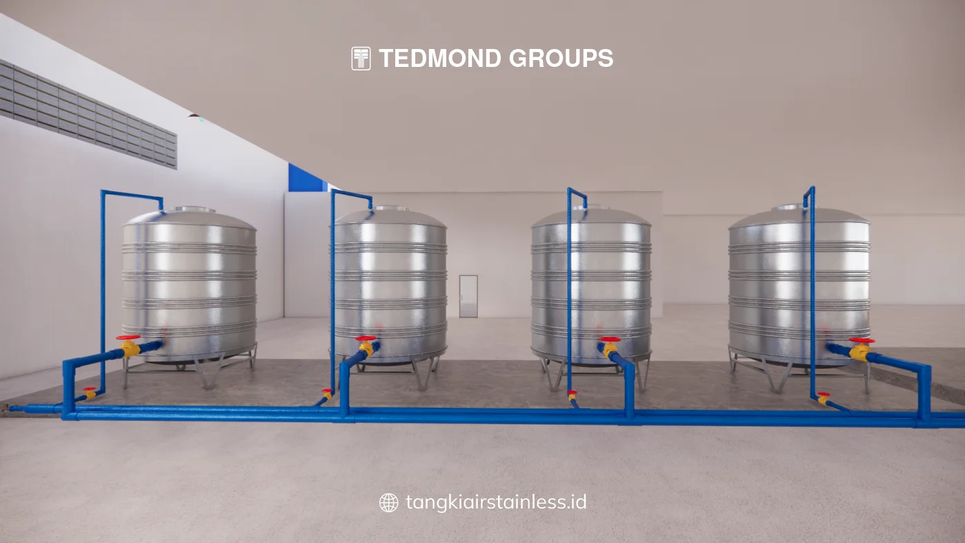 Cara Memilih Toren Air Stainless Vertikal yang Benar