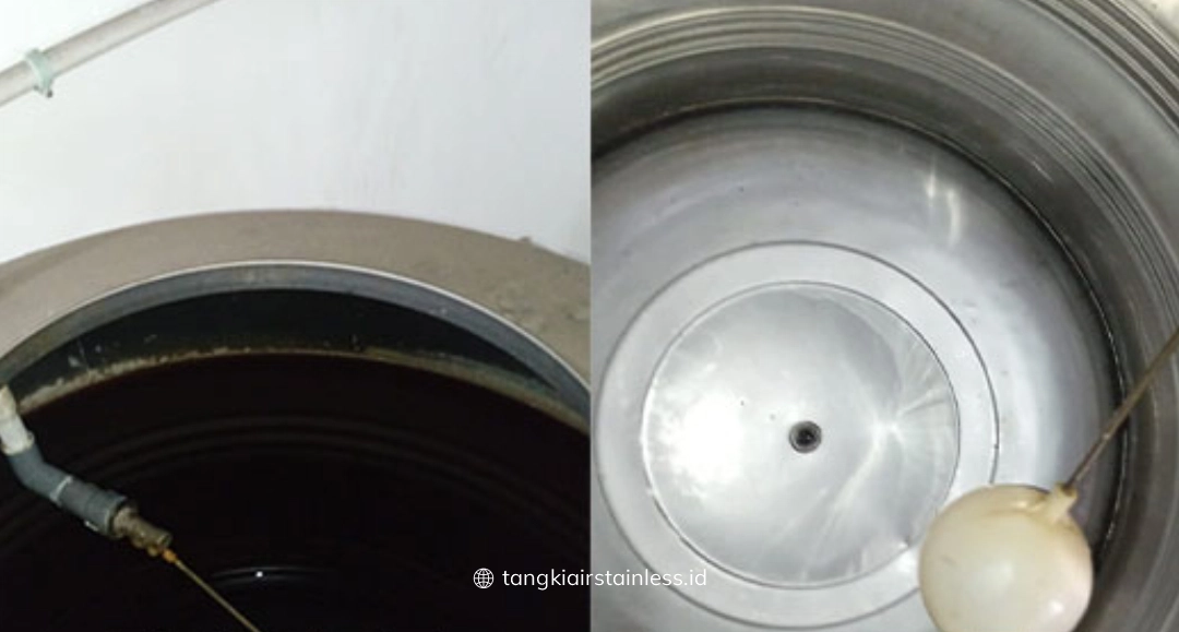 Cara Membersihkan Toren Stainless