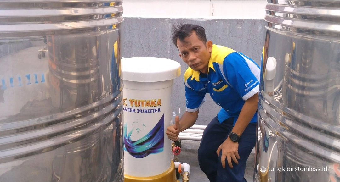 Cara Pasang Toren Stainless