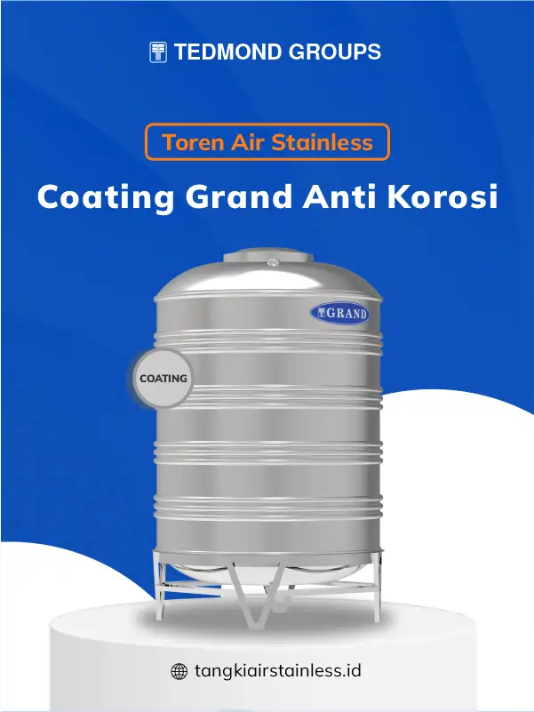 Toren Air Stainless Coating Grand Anti Korosi