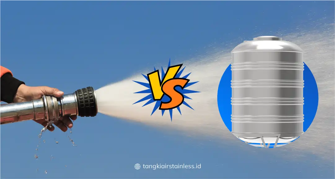 Toren Stainless Tahan Tekanan Air