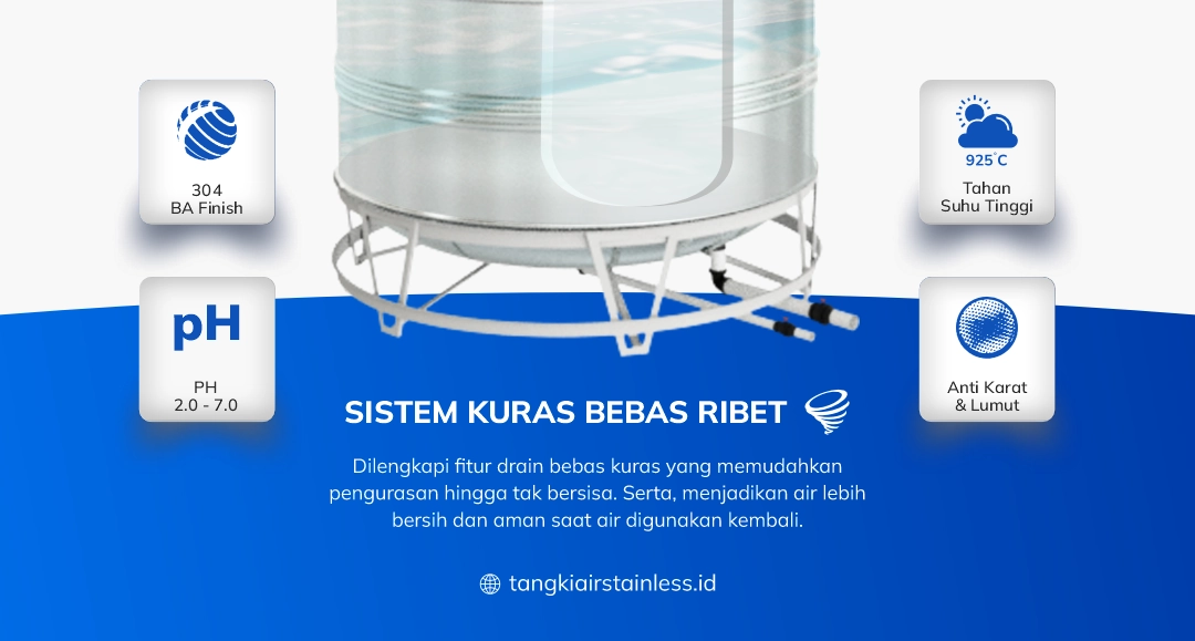 Keunggulan Toren Stainless