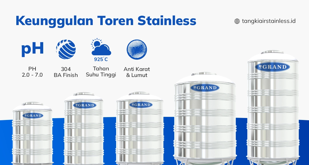 Keunggulan Toren Stainless