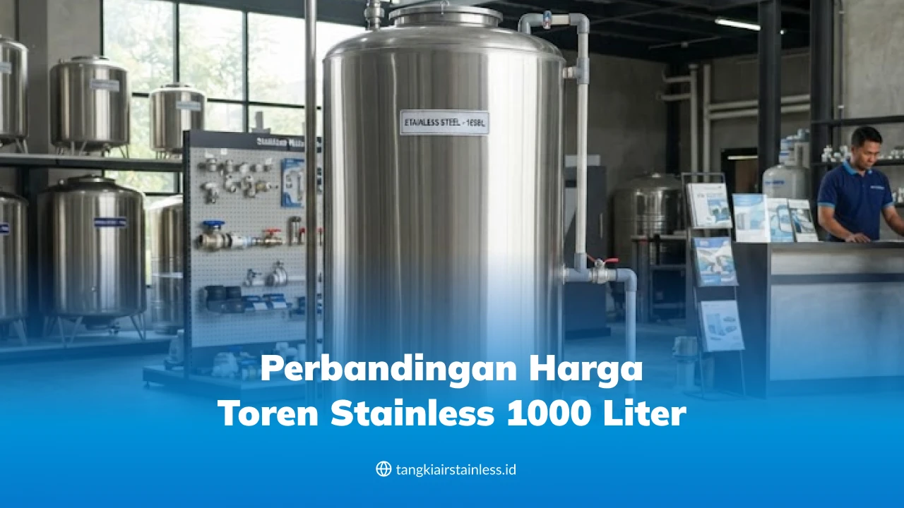 Perbandingan Harga Toren Stainless 1000 Liter