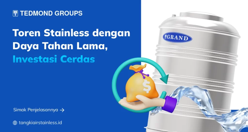 Toren Stainless dengan Daya Tahan Lama, Investasi Cerdas
