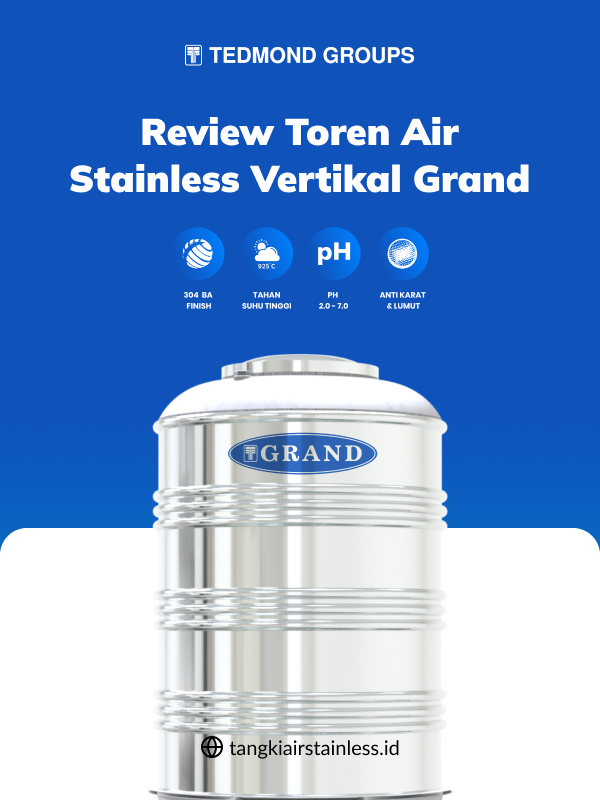 Review Toren Air Stainless Vertikal Grand