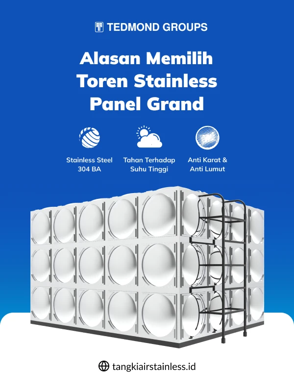 Alasan Memilih Toren Stainless Panel Grand