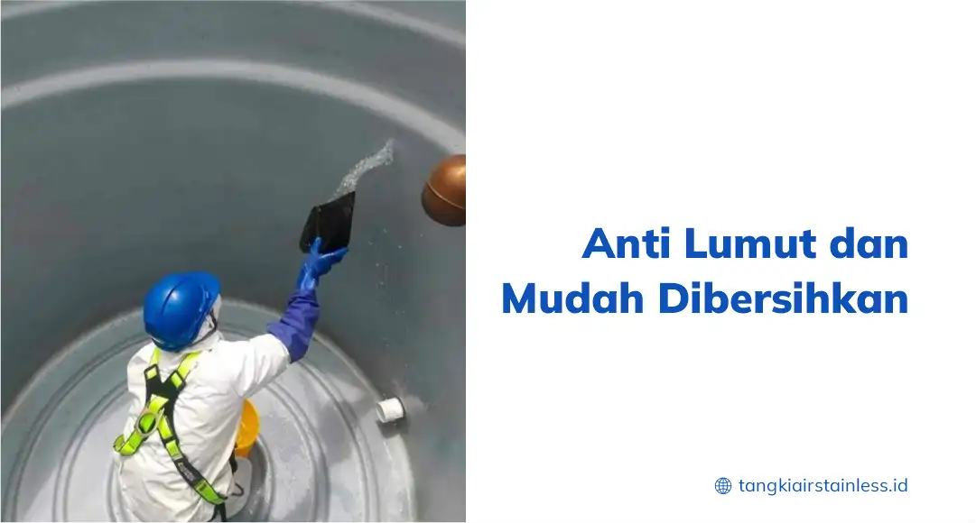 Anti Lumut dan Mudah Dibersihkan