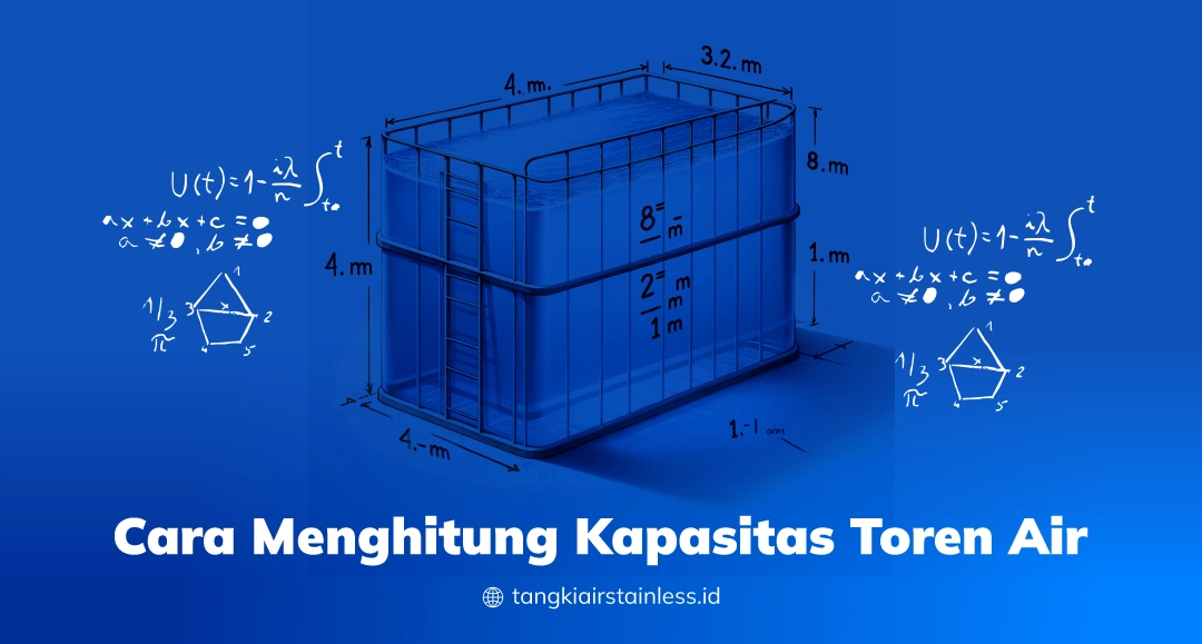 Cara Menghitung Kapasitas Toren Air