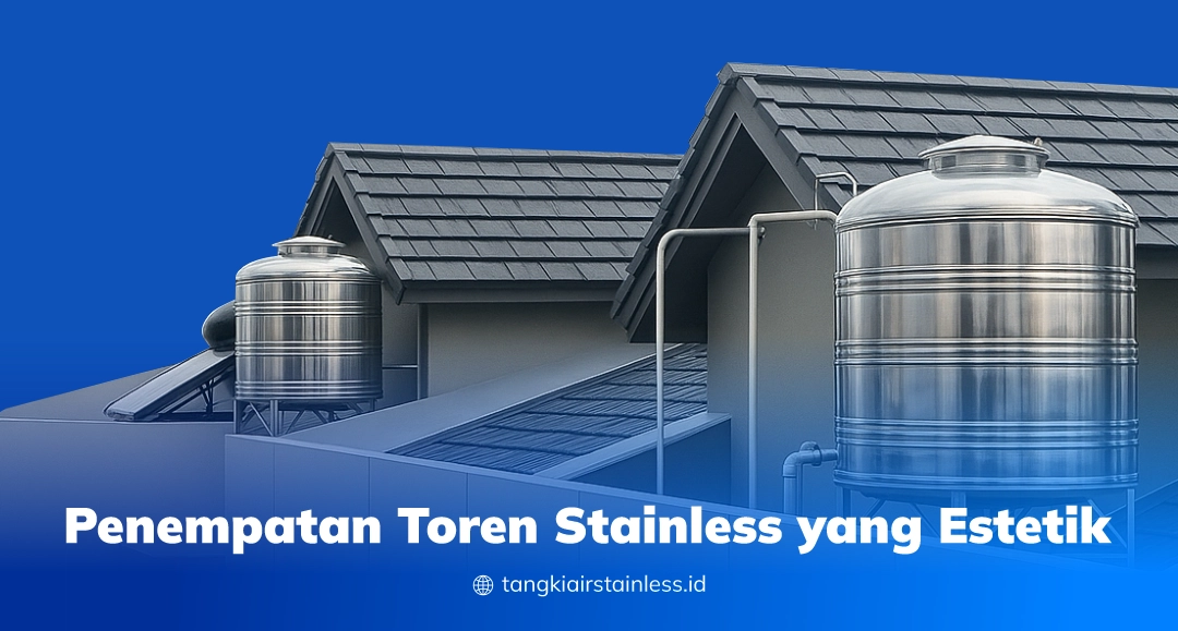 Penempatan Toren Stainless yang Estetik