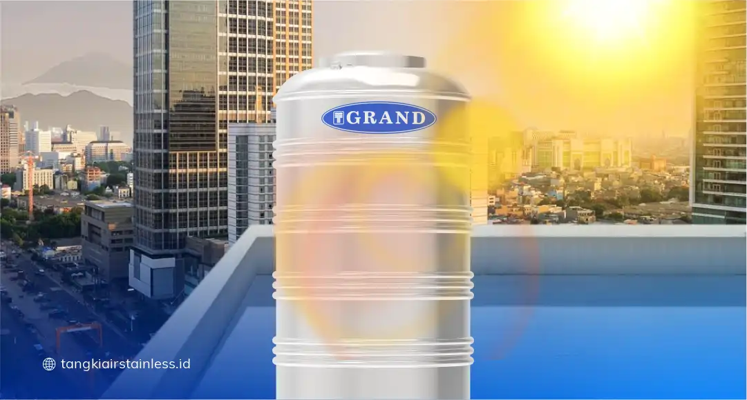 Penyebab Toren Stainless Tidak Mengelupas Walau Terpapar Panas