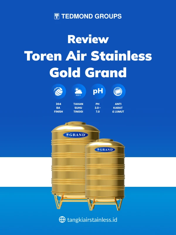 Review Toren Air Stainless Gold Grand