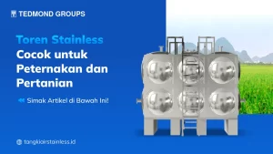 Toren Stainless Cocok untuk Peternakan dan Pertanian