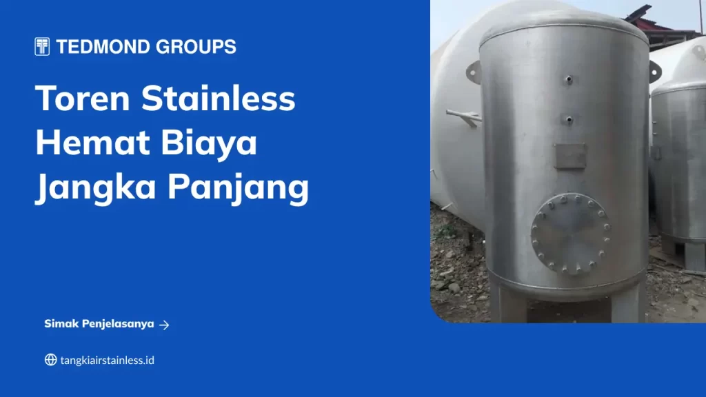 Toren Stainless Hemat Biaya Jangka Panjang