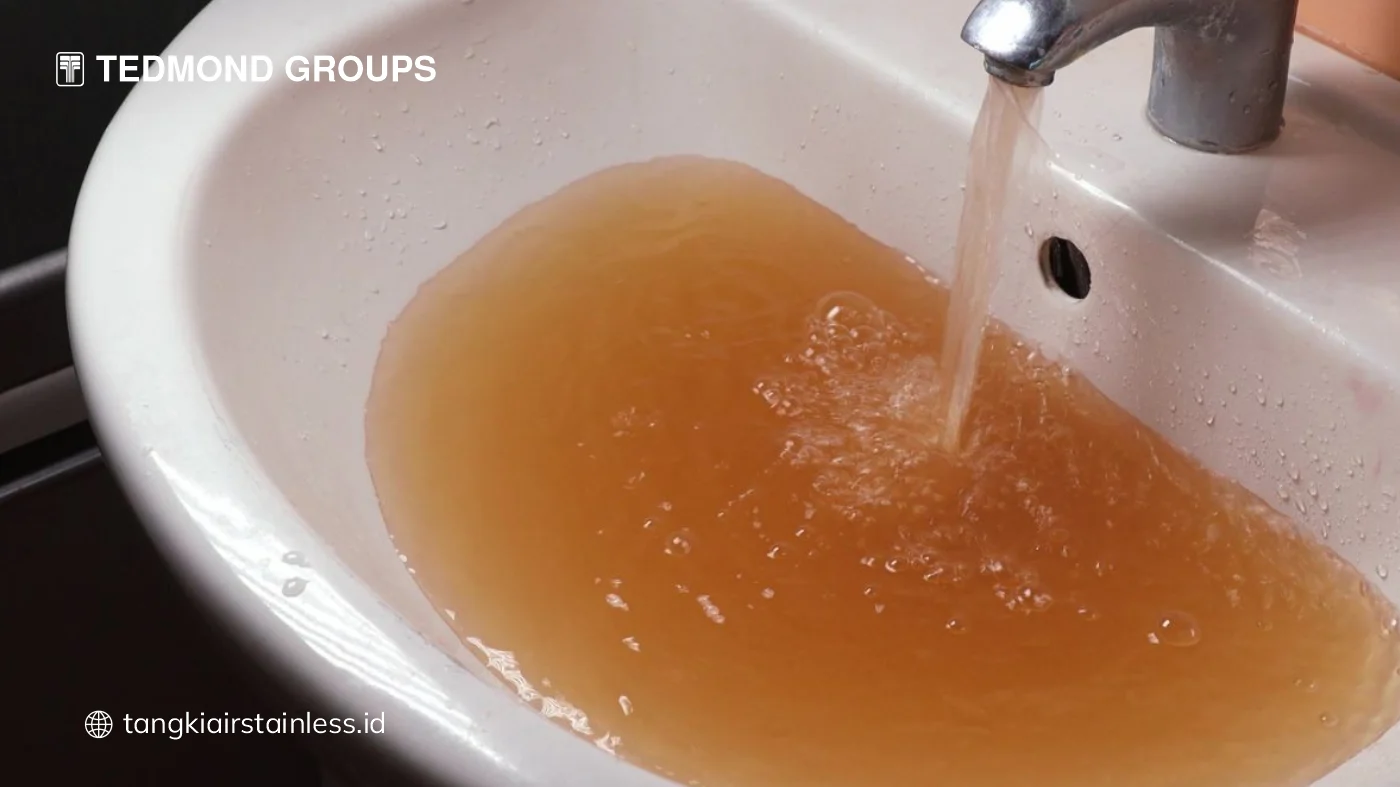 Penyebab Air Bau dan Berwarna
