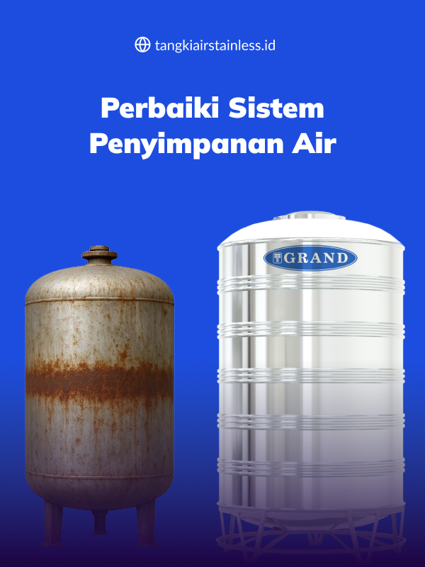 Perbaiki Sistem Penyimpanan Air
