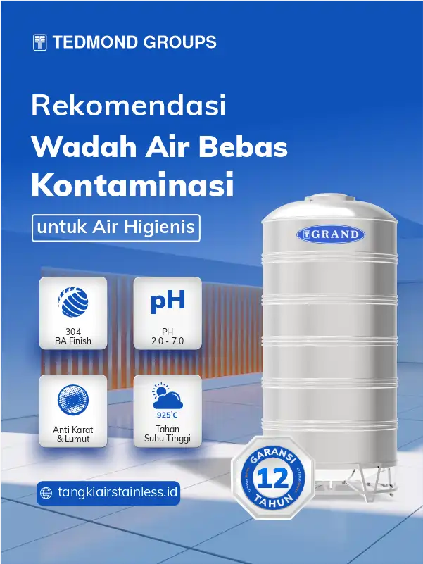 Rekomendasi Wadah Air Bebas Kontaminasi untuk Air Higienis