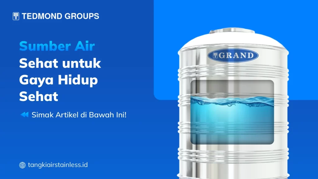 Sumber Air Sehat untuk Gaya Hidup Sehat