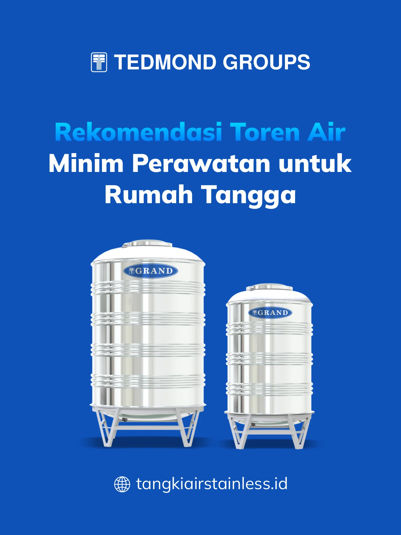 Rekomendasi Toren Air Minim Perawatan untuk Rumah Tangga