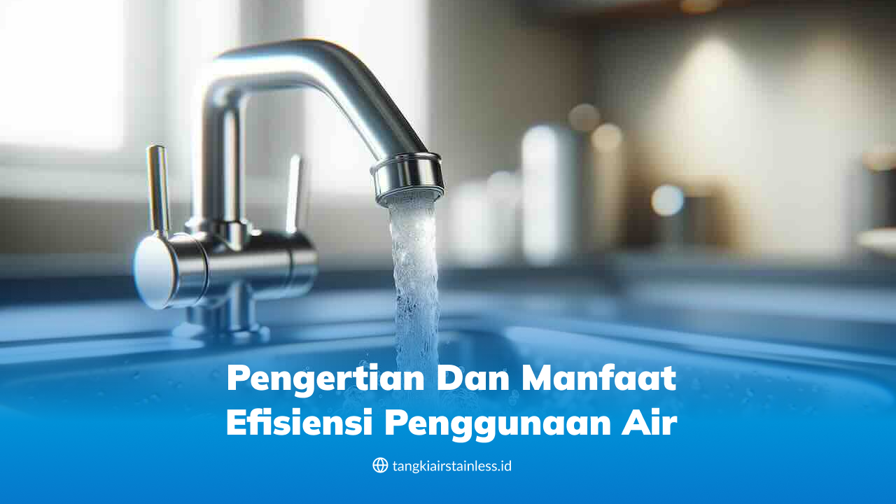 Pengertian dan Manfaat Efisiensi Penggunaan Air