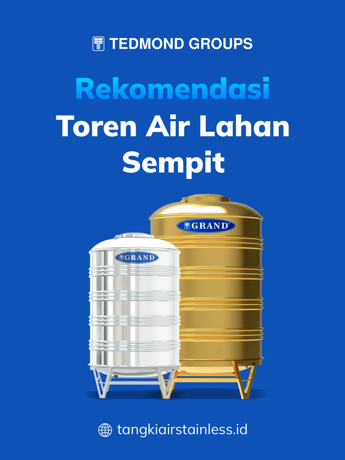 Rekomendasi Toren Air Lahan Sempit