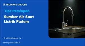Tips Persiapan Sumber Air Saat Listrik Padam