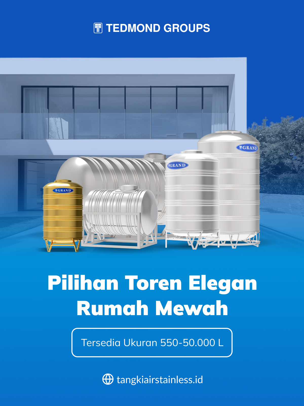 Pilihan Toren Elegan Rumah Mewah