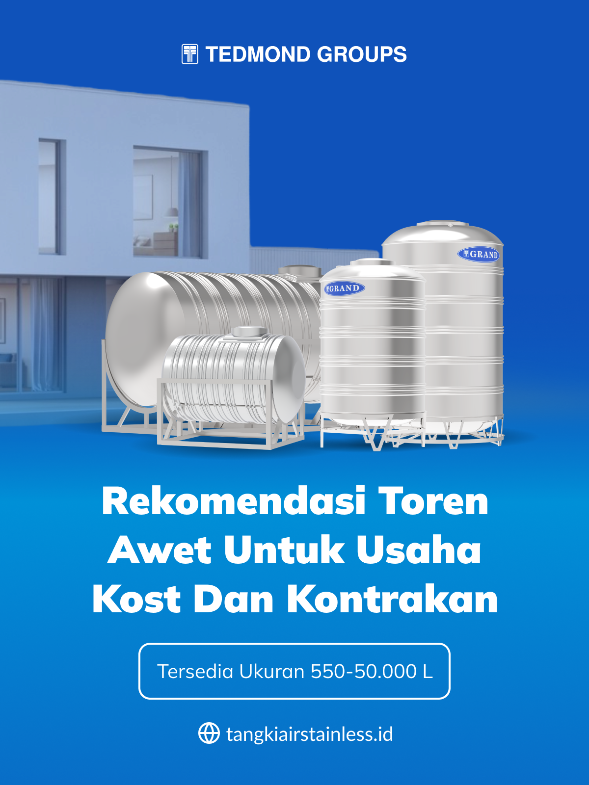 Rekomendasi Toren Awet untuk Usaha Kost dan Kontrakan