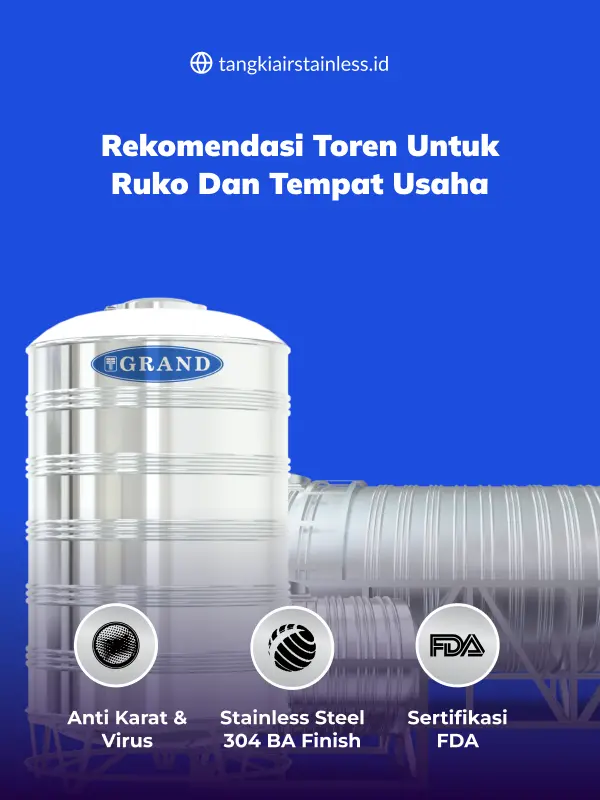 Rekomendasi Toren untuk Ruko dan Tempat Usaha