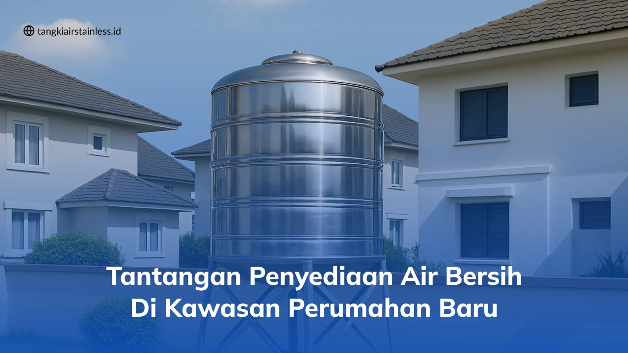 Tantangan Penyediaan Air Bersih di Kawasan Perumahan Baru