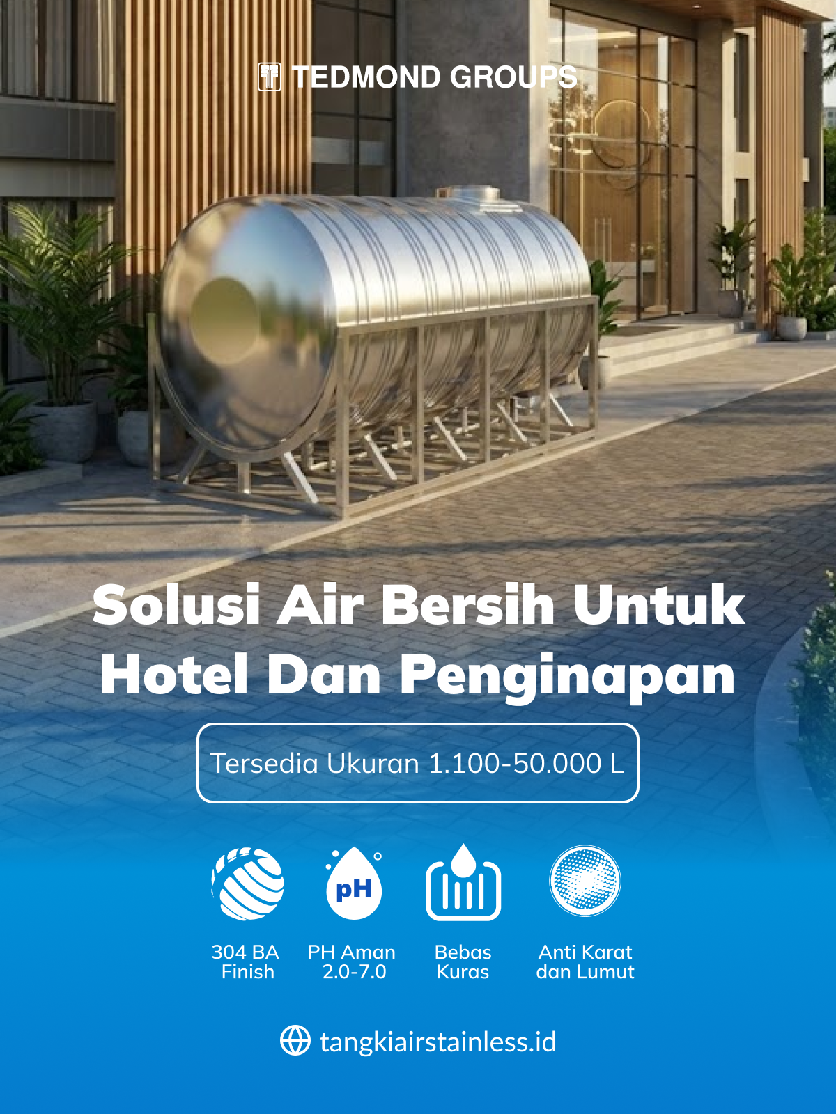 Solusi Air Bersih untuk Hotel dan Penginapan