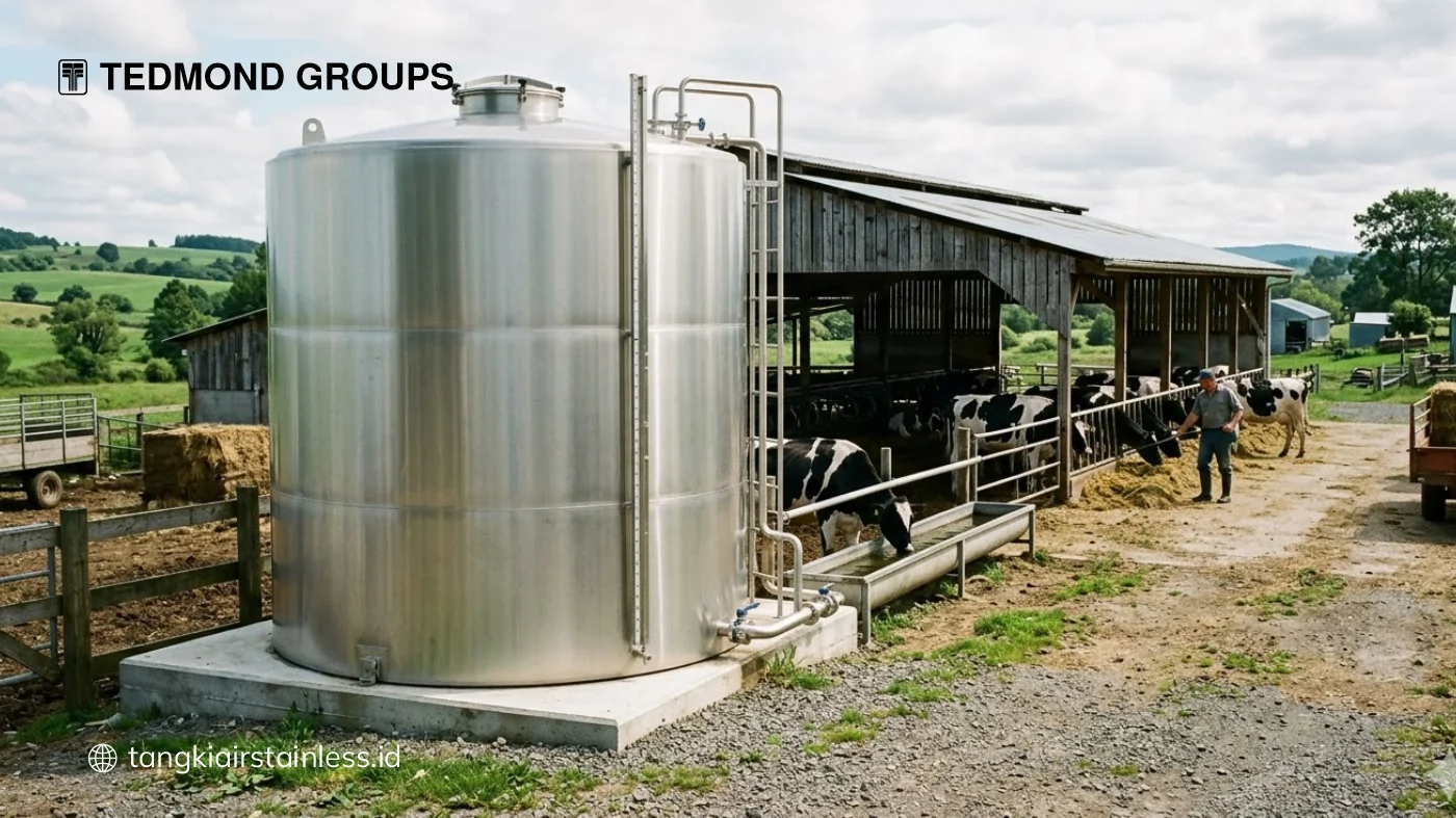 Mengapa Toren Stainless Cocok untuk Peternakan Modern