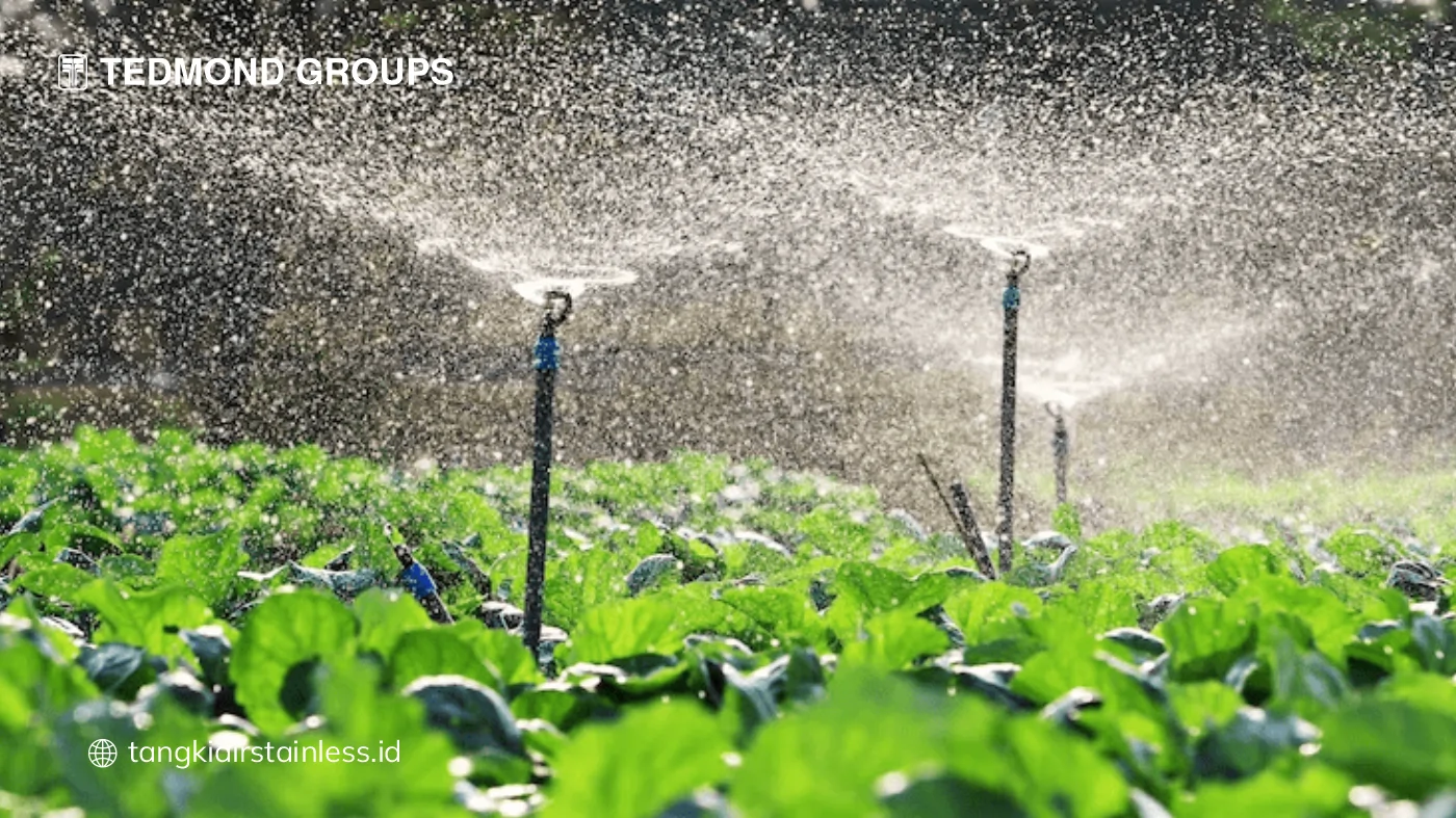 Pentingnya Sistem Air Skala Besar di Area Perkebunan