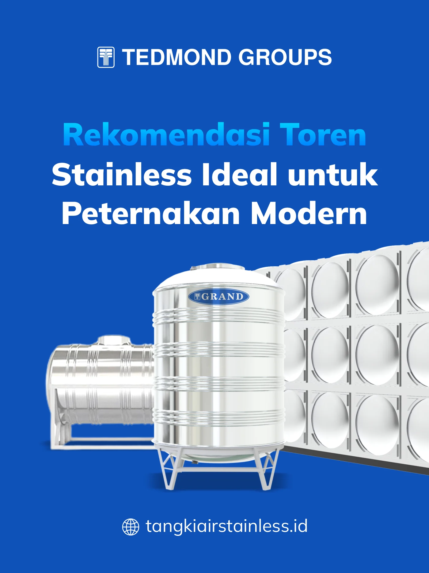 Rekomendasi Toren Stainless Ideal untuk Peternakan Modern