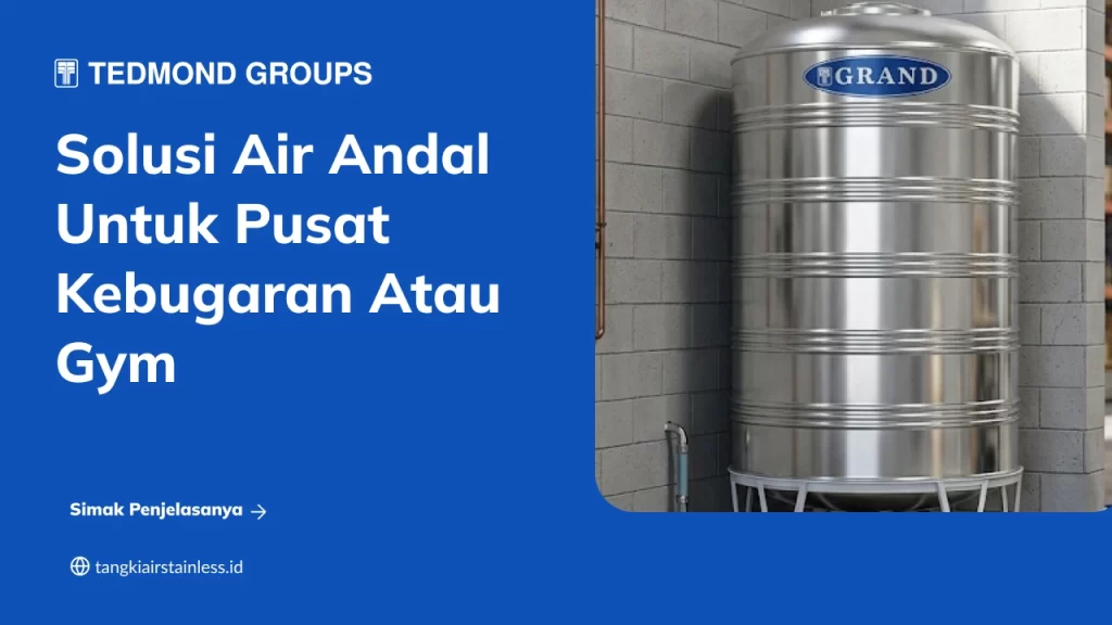 Solusi Air Andal untuk Pusat Kebugaran atau Gym