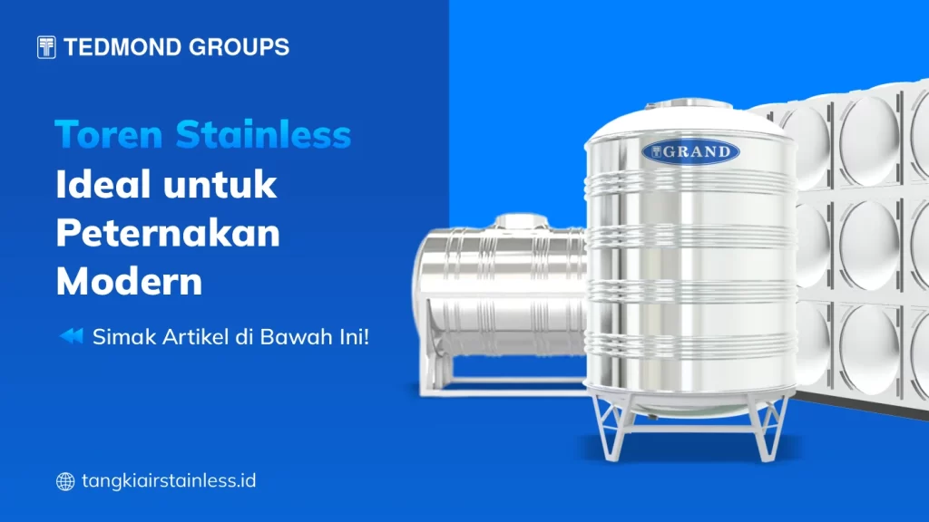 Toren Stainless Ideal untuk Peternakan Modern