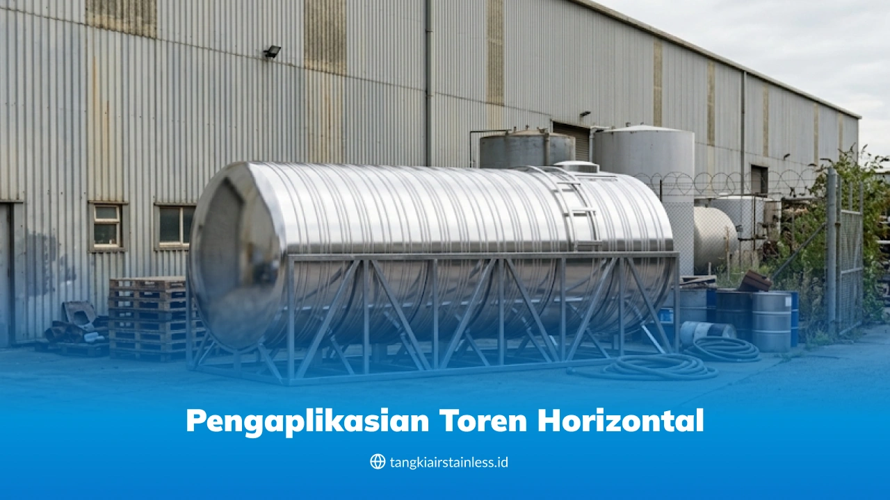 Pengaplikasian Toren Horizontal