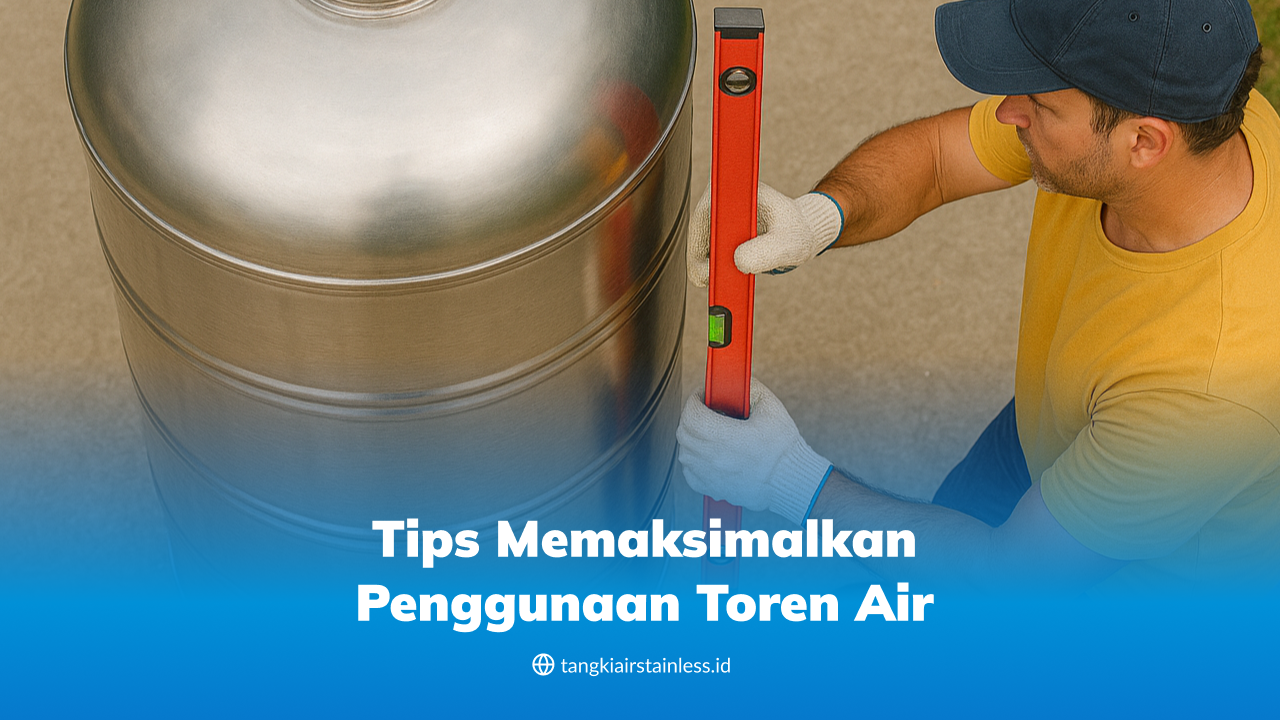 Tips Memaksimalkan Penggunaan Toren Air