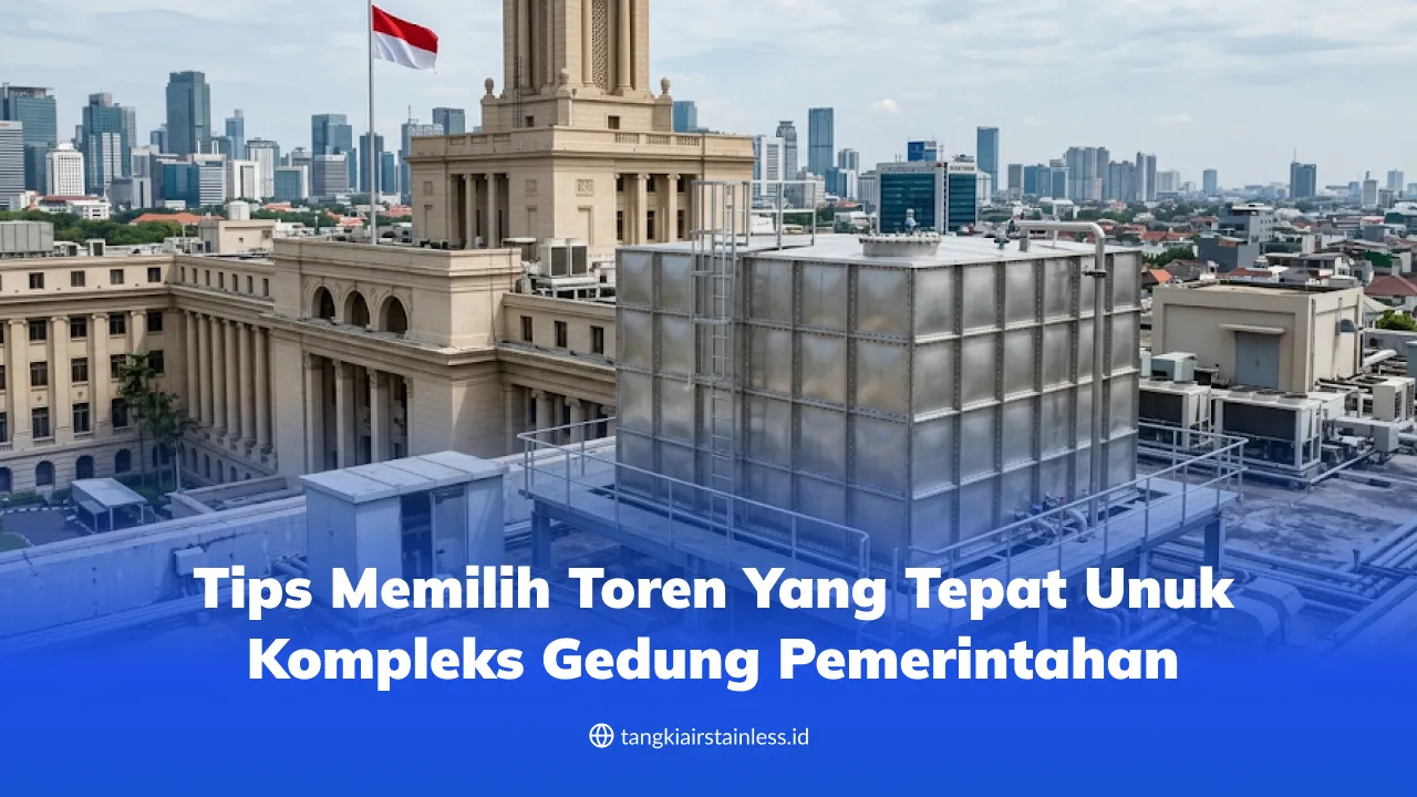 Tips Memilih Toren yang Tepat untuk Kompleks Gedung Pemerintahan