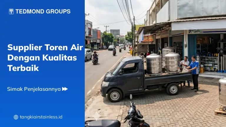 01 Supplier Toren Air dengan Kualitas Terbaik