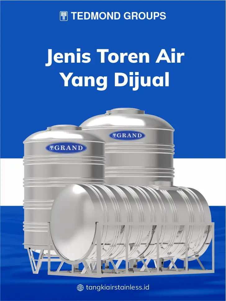 03 Jenis Toren Air yang Dijual