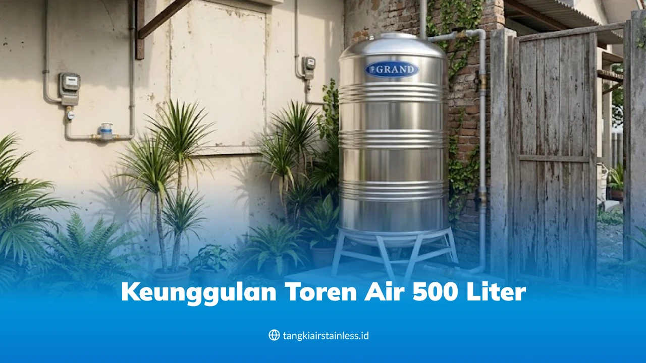 Keunggulan Toren Air 500 Liter
