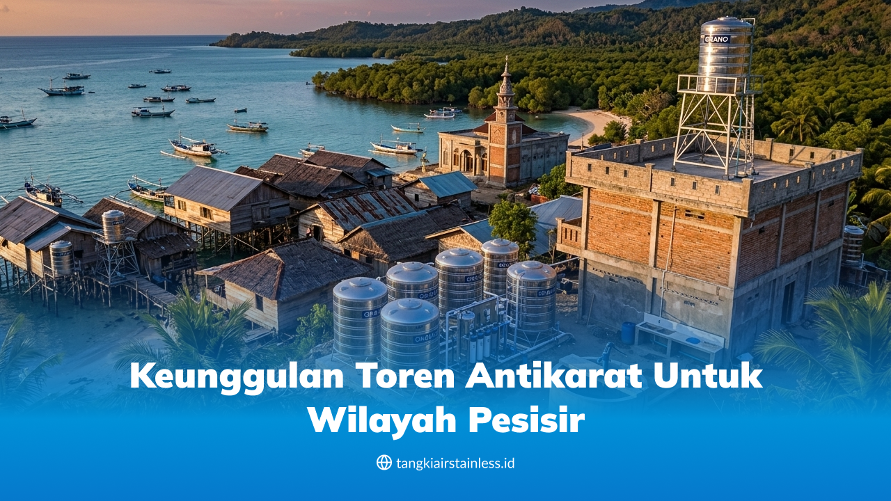 Keunggulan Toren Antikarat untuk Wilayah Pesisir