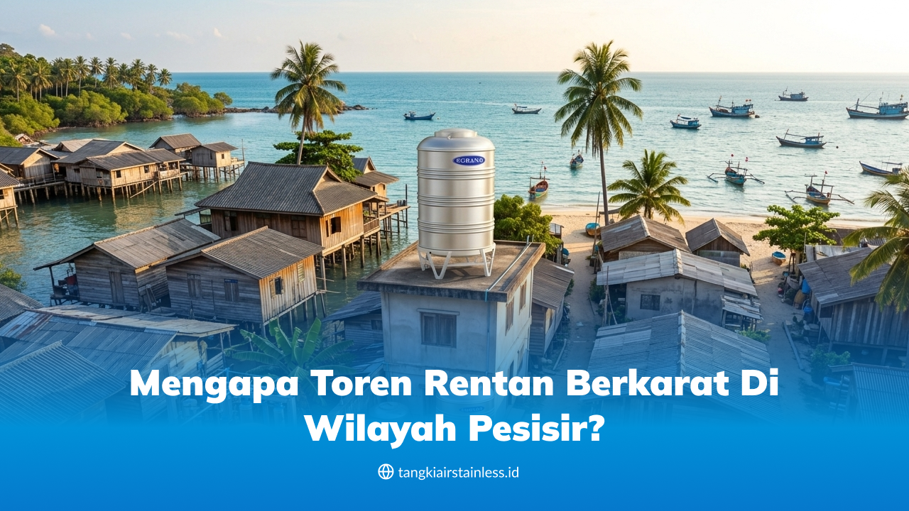 Mengapa Toren Rentan Berkarat di Wilayah Pesisir