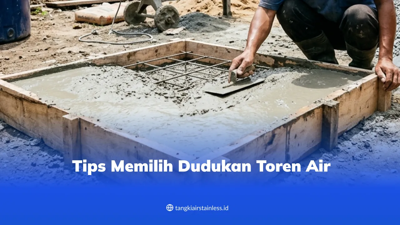 Tips Memilih Dudukan Toren Air