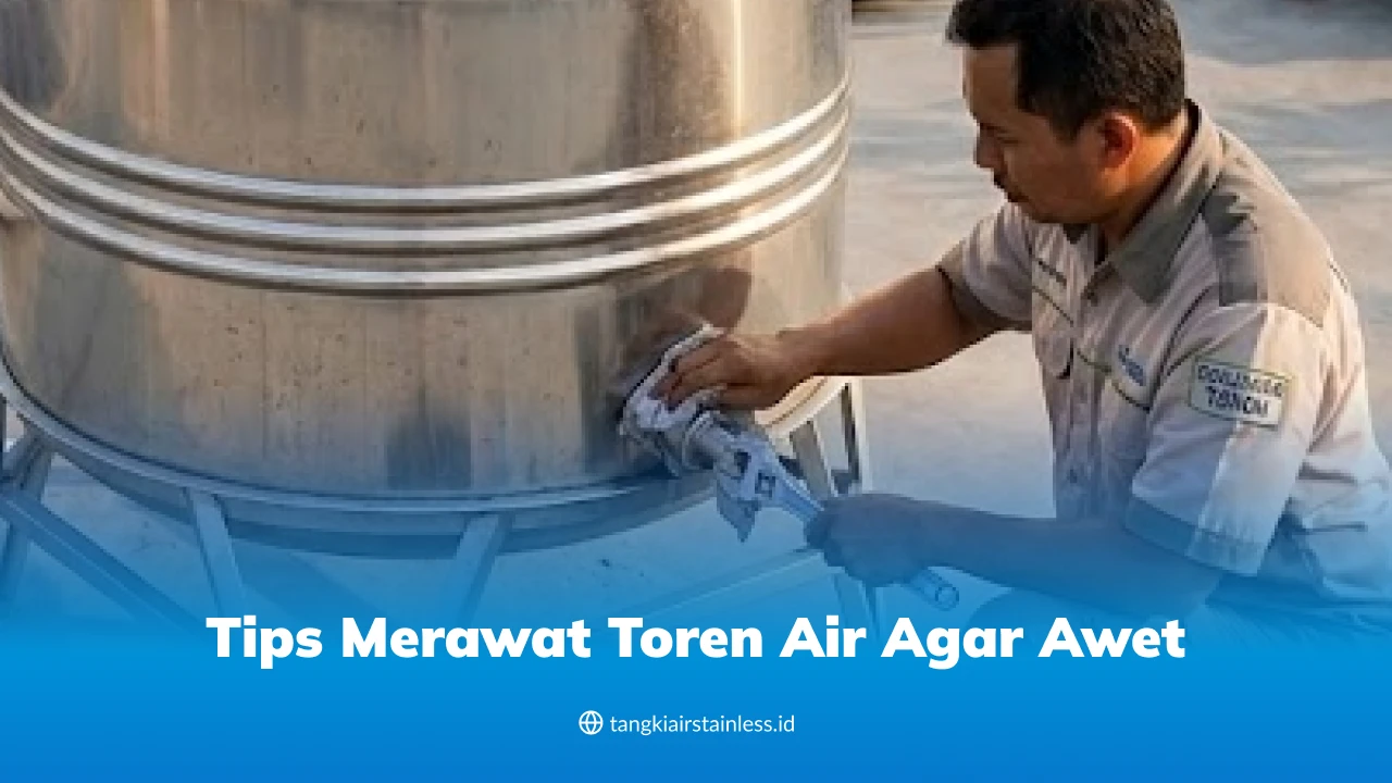 Tips Merawat Toren Air Agar Awet