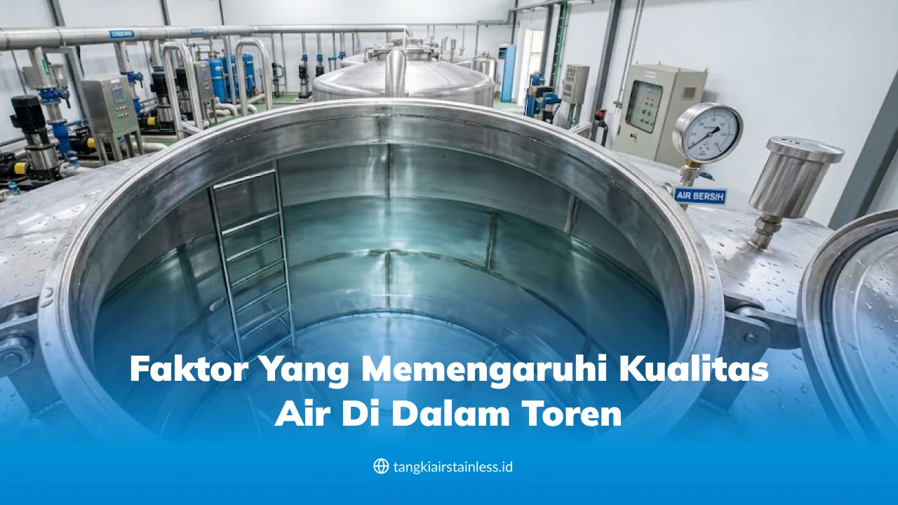 Faktor yang Memengaruhi Kualitas Air di Dalam Toren