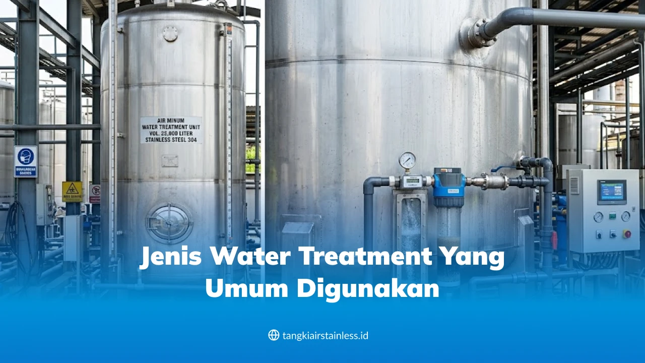 Jenis Water Treatment yang Umum Digunakan