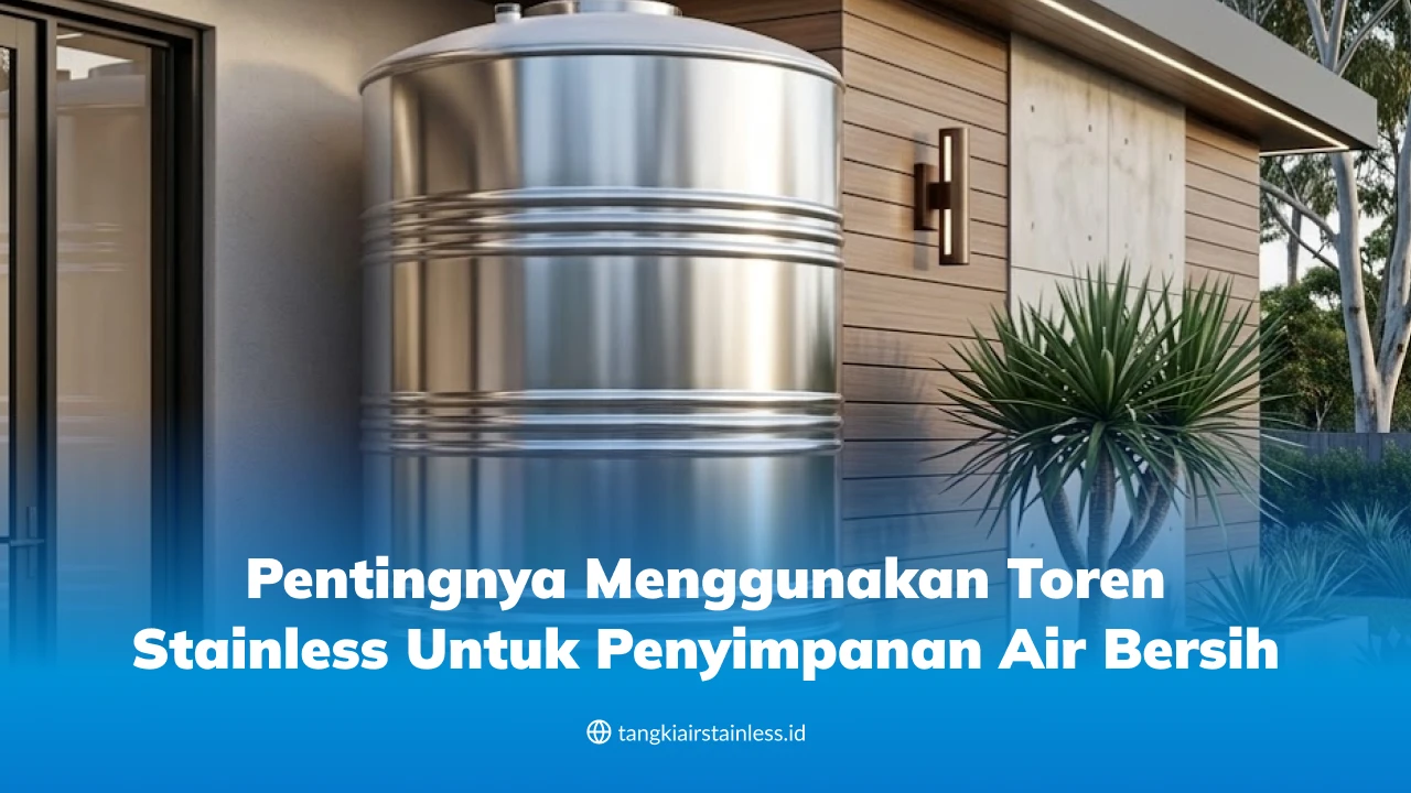 Pentingnya Menggunakan Toren Stainless untuk Penyimpanan Air Bersih