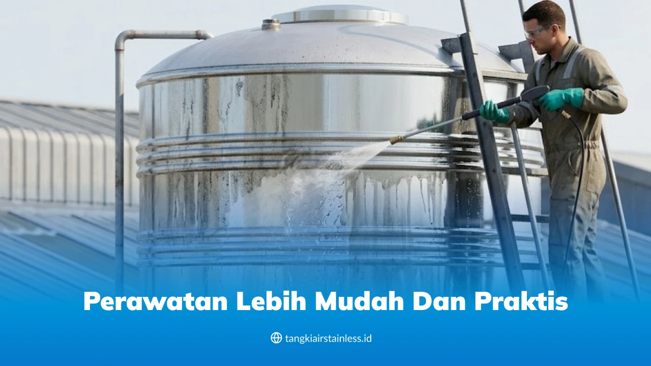 Perawatan Lebih Mudah dan Praktis